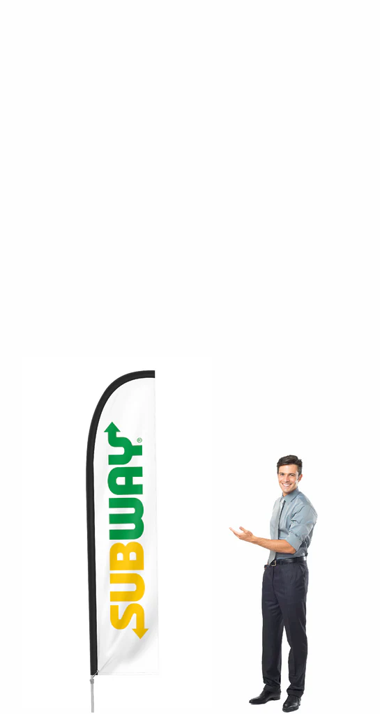 feather flags, signgear, shop signs, signage, stockport, greater manchester, north west, printing, vinyl printing