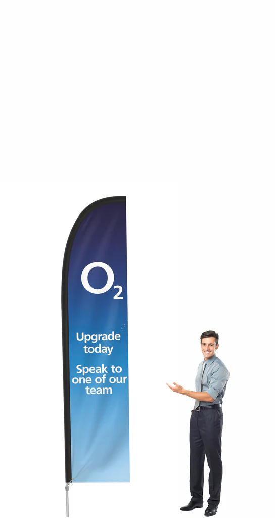 feather flags, signgear, shop signs, signage, stockport, greater manchester, north west, printing, vinyl printing