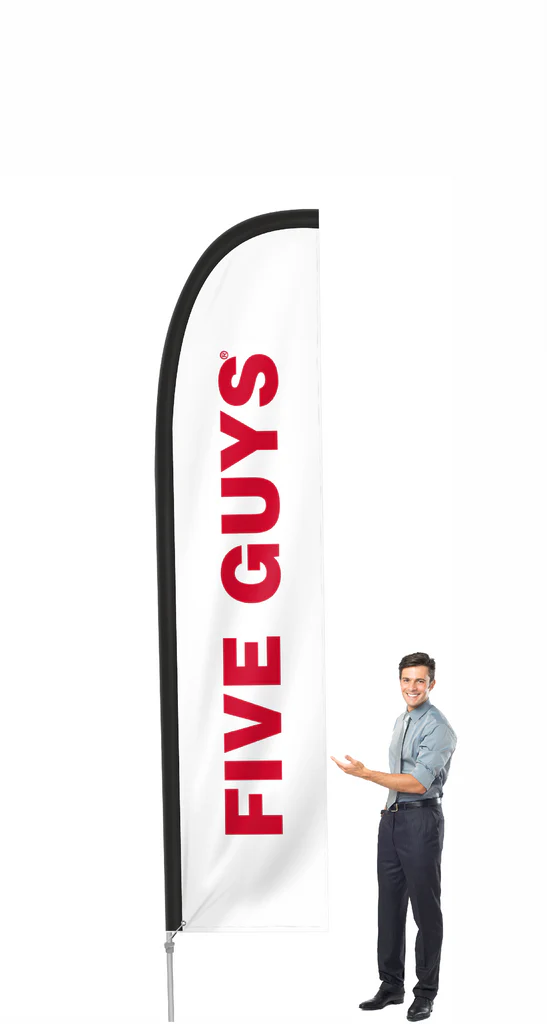 feather flags, signgear, shop signs, signage, stockport, greater manchester, north west, printing, vinyl printing