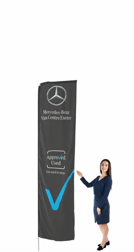 rectangular flags, signgear, shop signs, signage, stockport, greater manchester, north west, printing, vinyl printing